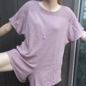 NEW Free People XS/SMALL Beach Oversized Romper , linen/cotton blend